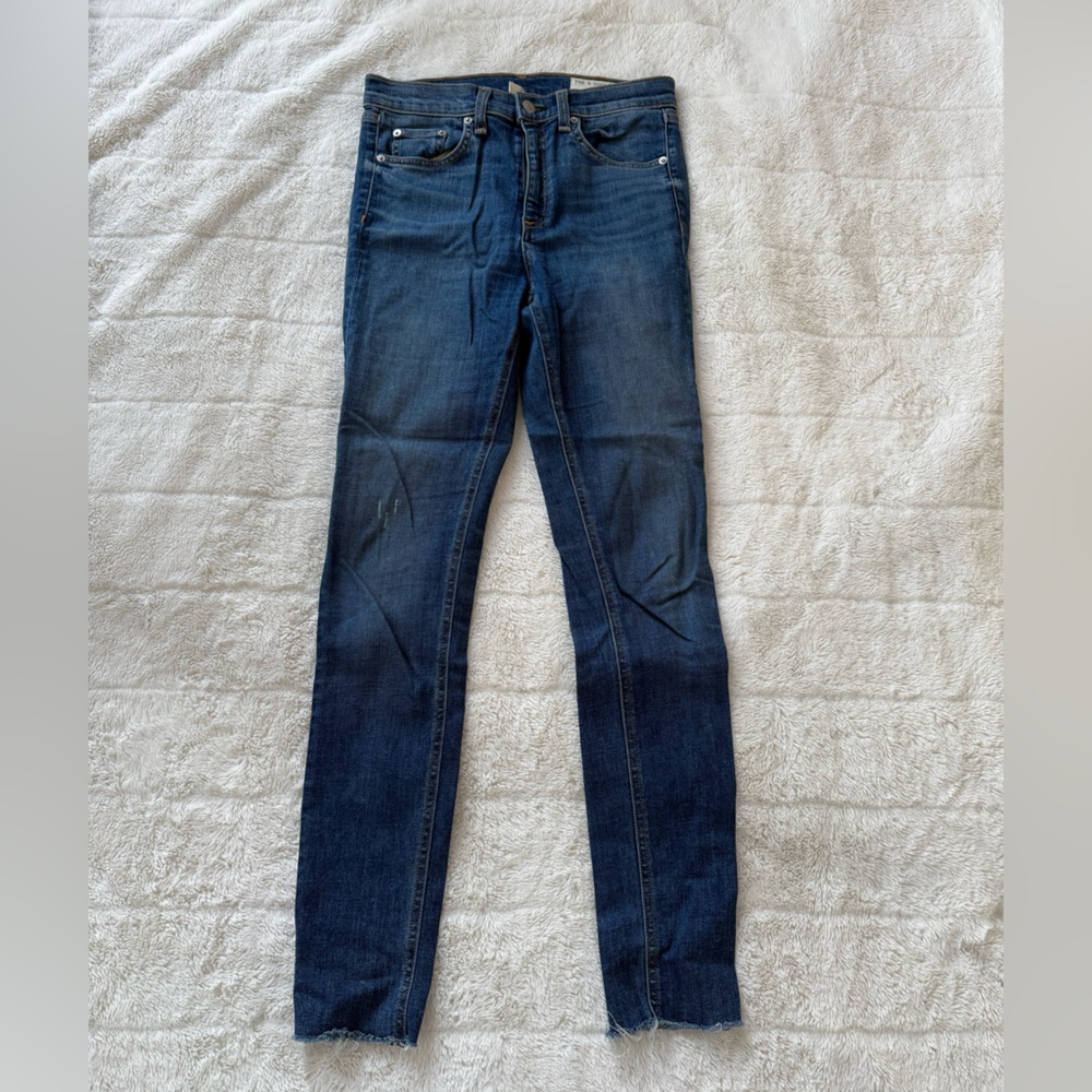 Rag & Bone High Rise Skinny Jeans